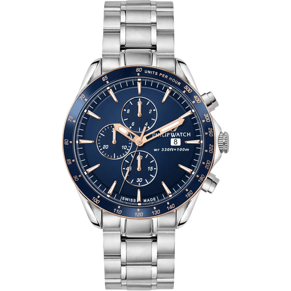 Scopri l'orologio da uomo Philip Watch Blaze, un gioiello di lusso che incarna l'eleganza senza tempo. Perfetto per chi cerca un accessorio di alta gioielleria.