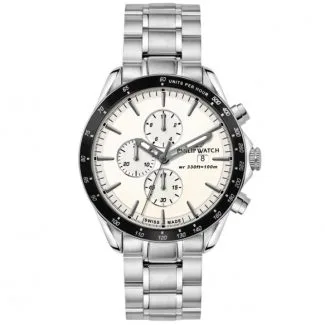 Philip Watch Blaze Men's Watch, White Stainless Steel