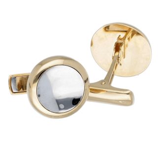 Polsini in oro bicolore 750, un gioiello di lusso perfetto per un'occasione speciale.