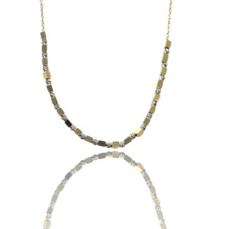 18kt Yellow Gold Choker Necklace, 45 cm