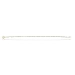 Bracciale da donna in oro 750, un gioiello di lusso perfetto per un'idea regalo preziosa. (Vista 2)
