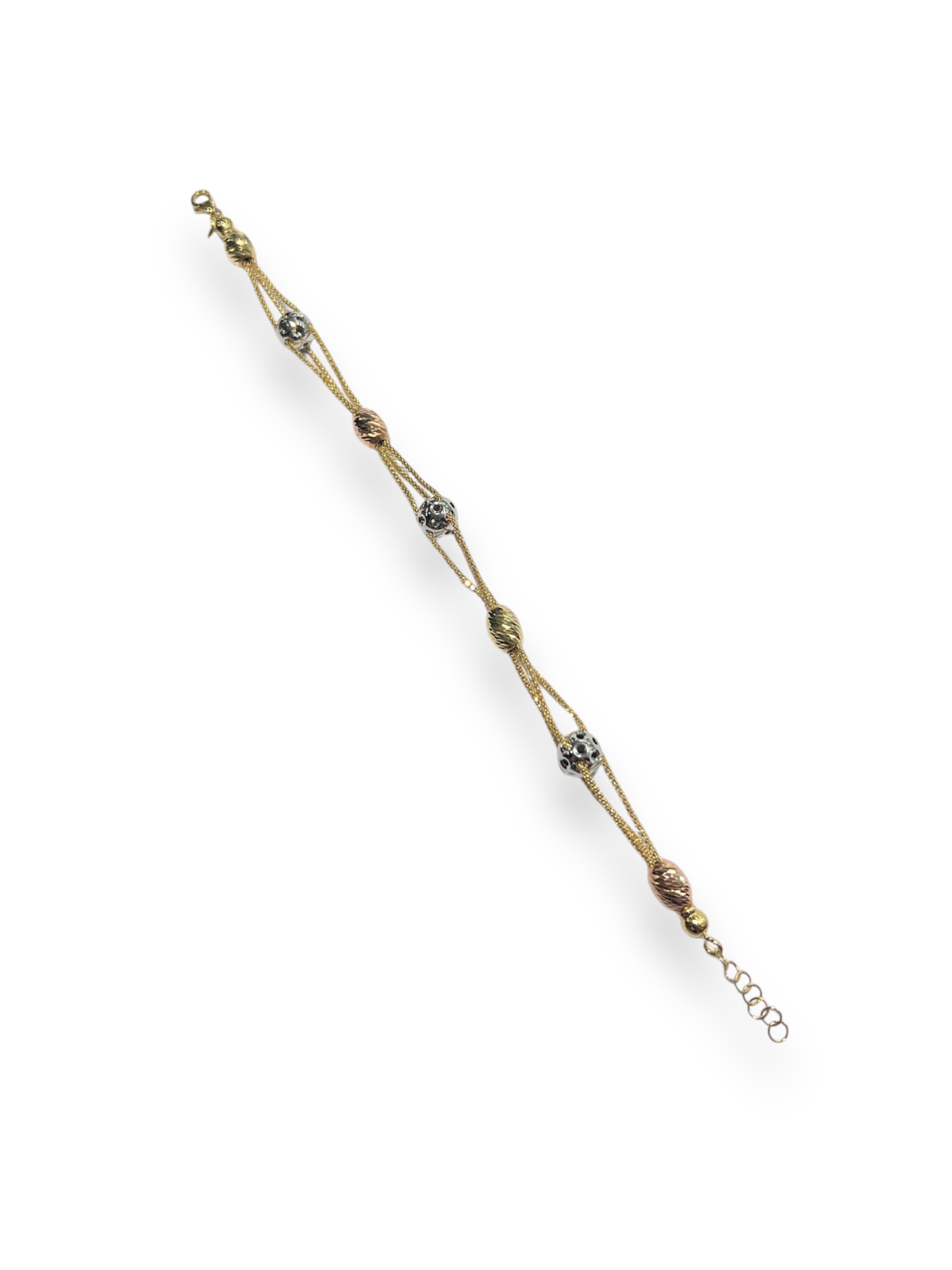 Bracciale da donna in oro 750, un gioiello di lusso perfetto per un'idea regalo preziosa.