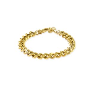 Bracciale Grumetta UnoAerre: un gioiello di lusso che incarna l'eccellenza dell'oreficeria italiana.