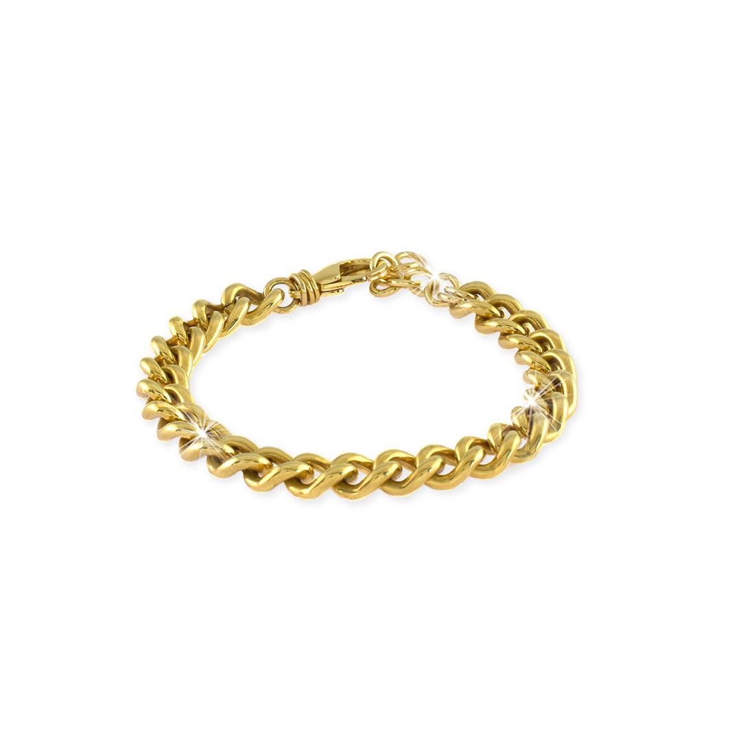 Bracciale Grumetta UnoAerre: un gioiello di lusso che incarna l'eccellenza dell'oreficeria italiana.