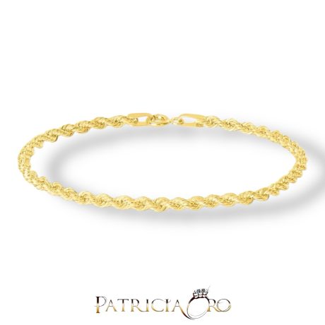 Bracciale in Oro 18kt a Corda Donna