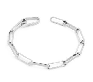 Bracciale UnoAerre Argentato: un gioiello di lusso per un'eleganza senza tempo.