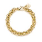 Bracciale UnoAerre Catena Rolò: un gioiello di lusso che incarna l'eleganza senza tempo.