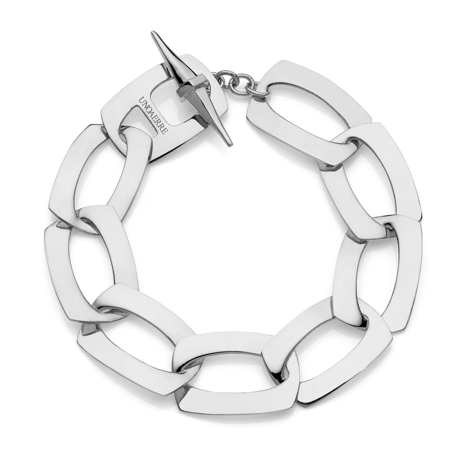 Bracciale UnoAerre, un gioiello di lusso che incarna l'eleganza e la raffinatezza dell'alta gioielleria italiana.