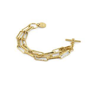 Bracciale UnoAerre, un gioiello di lusso che incarna l'eleganza e la raffinatezza dell'alta gioielleria italiana.