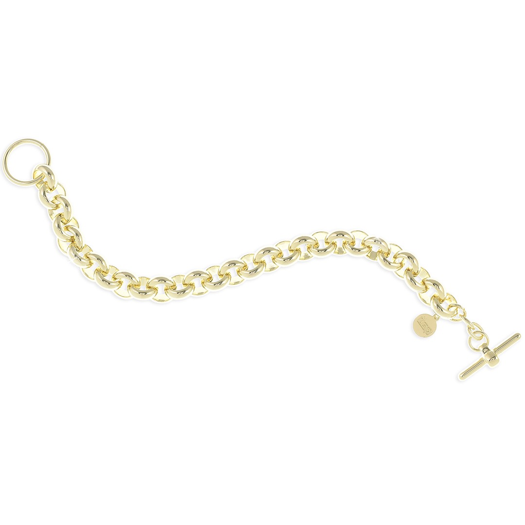 Bracciale UnoAerre, un gioiello di lusso che incarna l'eleganza e la raffinatezza dell'alta gioielleria italiana.