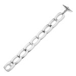 Bracciale UnoAerre, un gioiello di lusso che incarna l'eleganza e la raffinatezza dell'alta gioielleria italiana. (Vista 2)