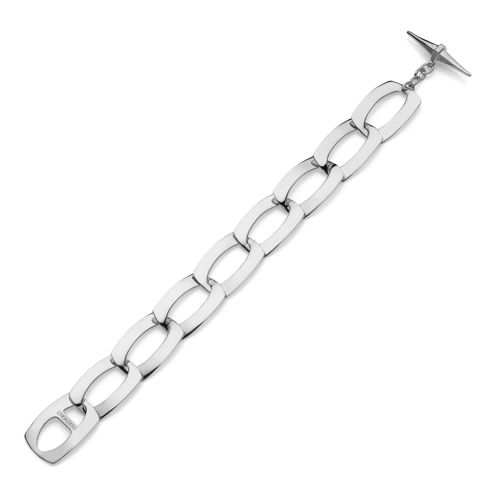 Bracciale UnoAerre, un gioiello di lusso che incarna l'eleganza e la raffinatezza dell'alta gioielleria italiana. (Vista 2)