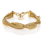 Bracciale UnoAerre, un gioiello di lusso che incarna l'eleganza e la raffinatezza dell'alta gioielleria italiana.