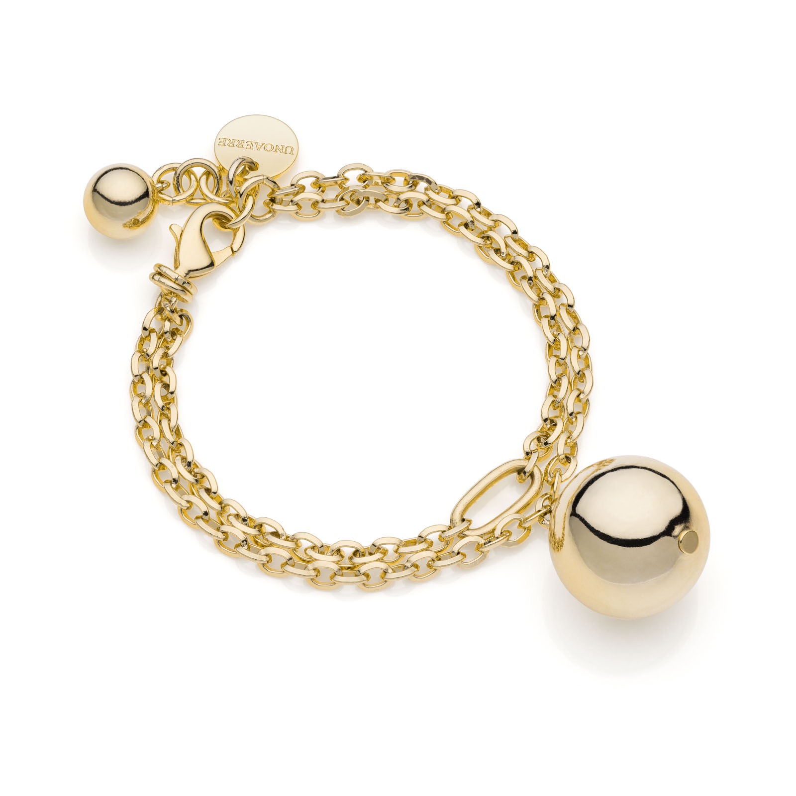 Bracciale UnoAerre, un gioiello di lusso che incarna l'eleganza e la raffinatezza dell'alta gioielleria italiana.