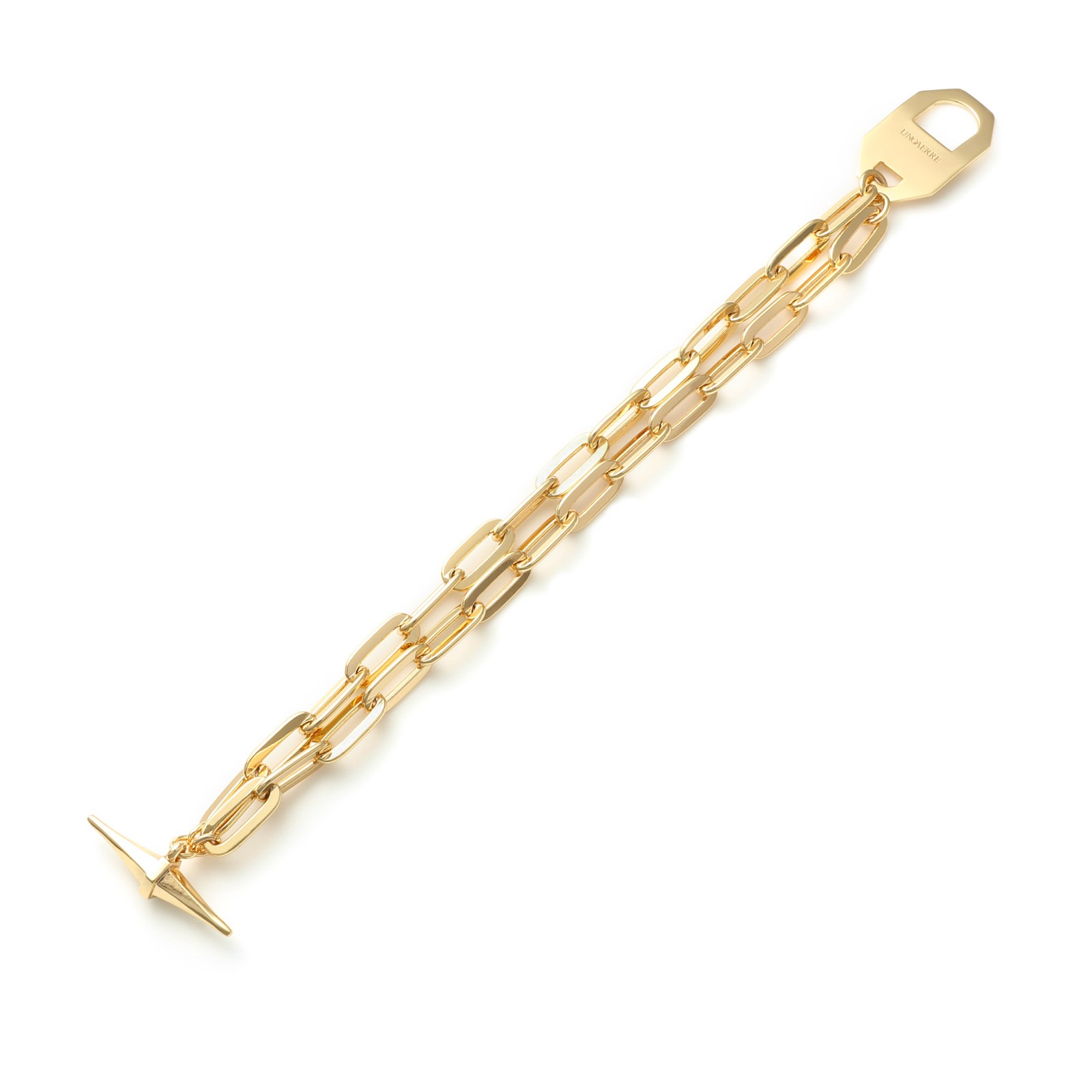 Bracciale UnoAerre, un gioiello di lusso che incarna l'eleganza e la raffinatezza dell'alta gioielleria italiana.