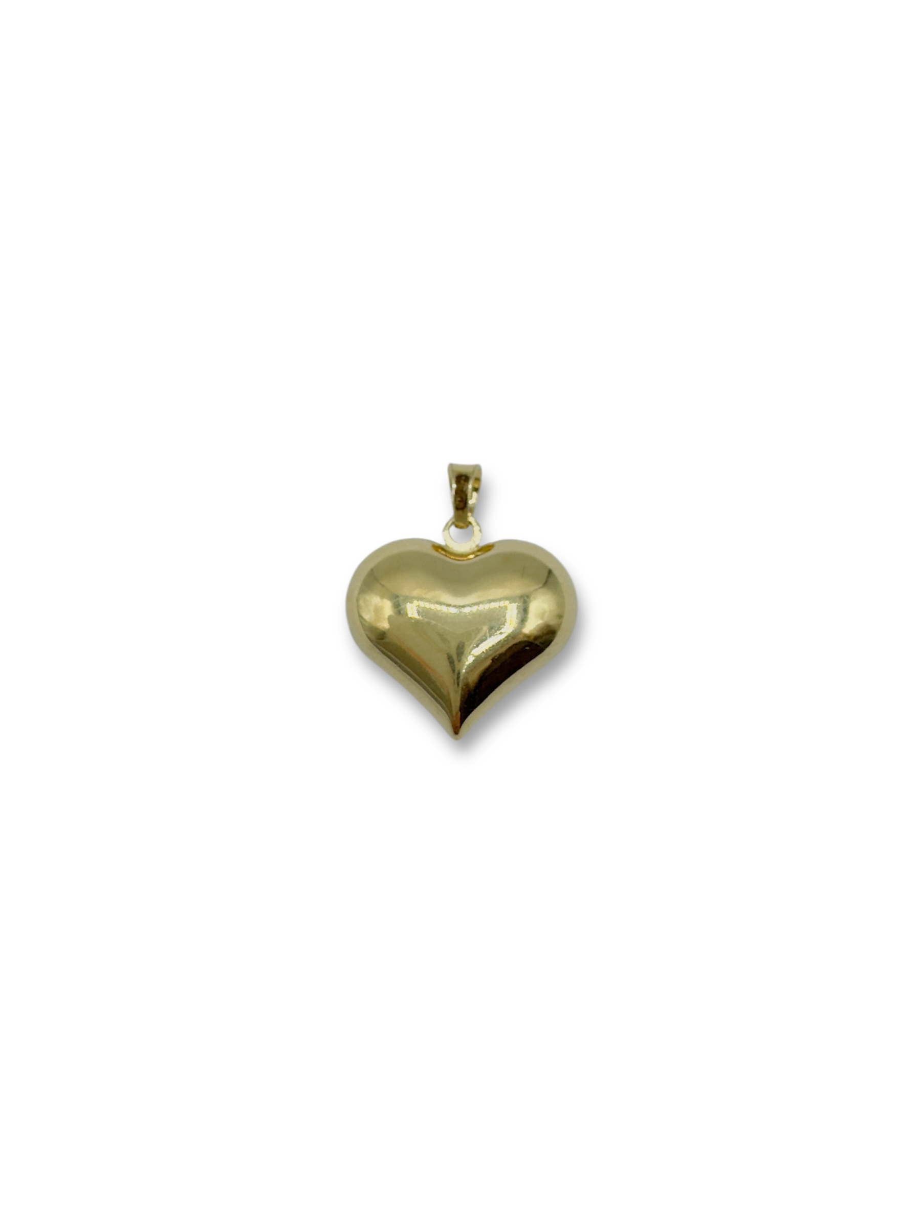 Ciondolo a forma di cuore in oro 750, un gioiello di lusso perfetto per un regalo prezioso.