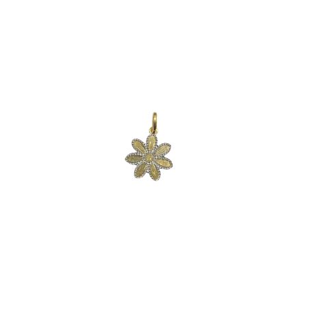 Ciondolo Fiore in Oro 750