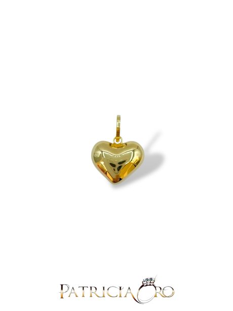 Ciondolo in Oro 18kt a Forma di Cuore