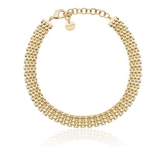 Splendida Collana Catena UnoAerre Dorata, un gioiello di lusso perfetto per un'idea regalo preziosa.
