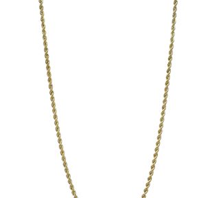 Splendida Collana Corda in Oro 750, un gioiello di lusso perfetto per un'occasione speciale.