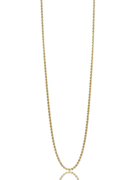 Collana Corda in Oro Giallo 750 18kt