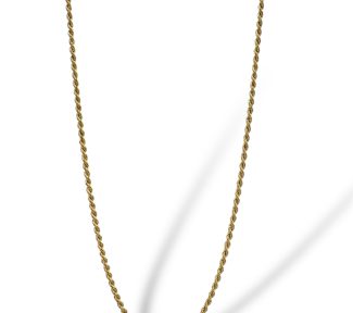 Collana da donna Corda in Oro, un gioiello di lusso perfetto per un'idea regalo preziosa.