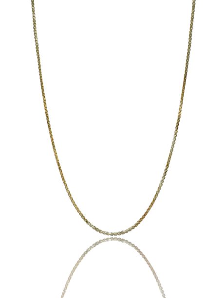 Collana Girocollo Donna Oro Giallo 750 45 cm