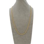 Collana in oro 750 da donna, un gioiello di lusso perfetto per un'idea regalo preziosa. (Vista 2)