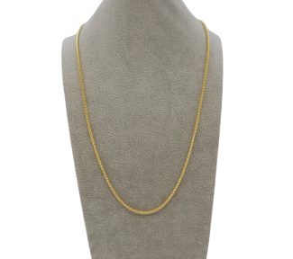 Collana in oro 750 da donna, un gioiello di lusso perfetto per un'idea regalo preziosa. (Vista 2)
