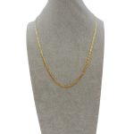 Collana in oro lunga da uomo, un gioiello di lusso realizzato con maestria artigianale. (Vista 2)