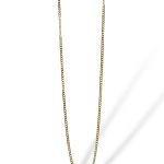 Collana in oro lunga da uomo, un gioiello di lusso realizzato con maestria artigianale.