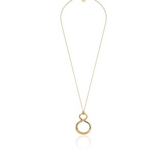 Collana UnoAerre lunga, un gioiello di lusso che incarna l'eleganza e la raffinatezza dell'alta gioielleria italiana.