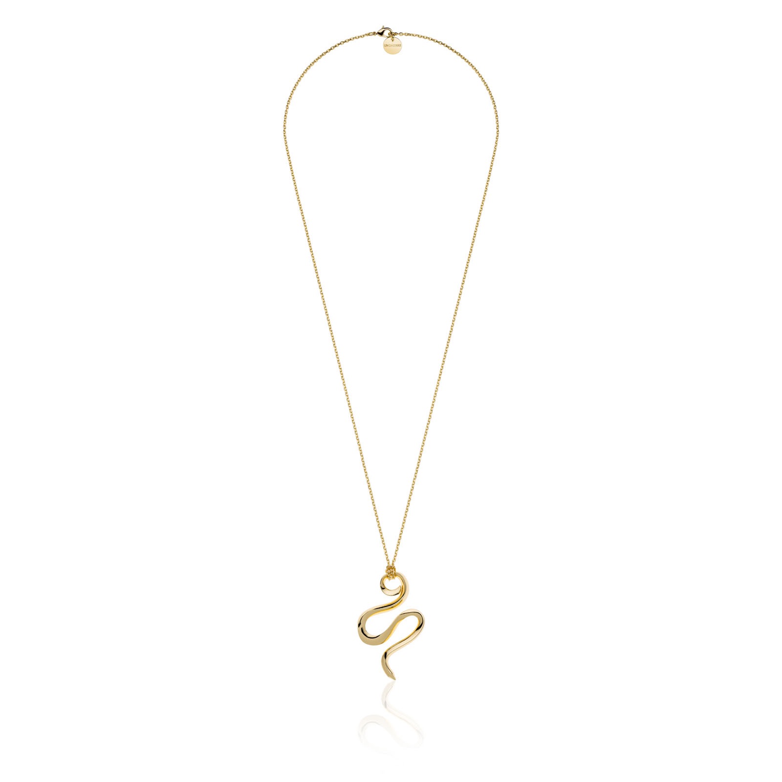 Collana UnoAerre lunga, un gioiello di lusso che incarna l'eleganza e la raffinatezza dell'alta gioielleria italiana.