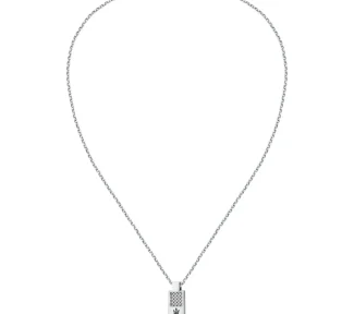 Scopri la Collana Uomo Maserati Iconic, un gioiello di lusso che incarna l'eleganza e lo stile del brand. Perfetta come idea regalo preziosa.