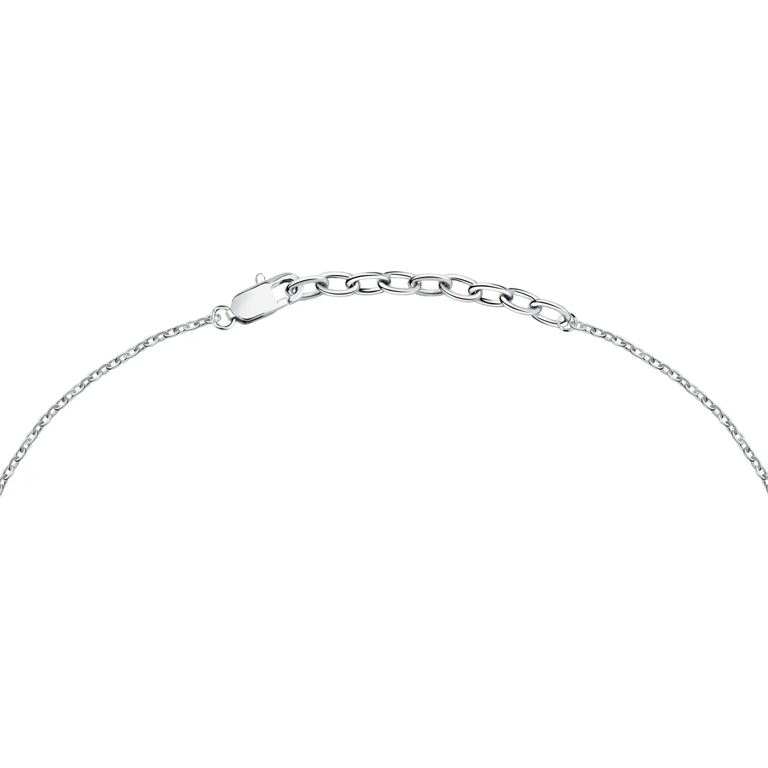 Scopri la Collana Uomo Maserati Iconic, un gioiello di lusso che incarna l'eleganza e lo stile del brand. Perfetta come idea regalo preziosa. (Vista 2)