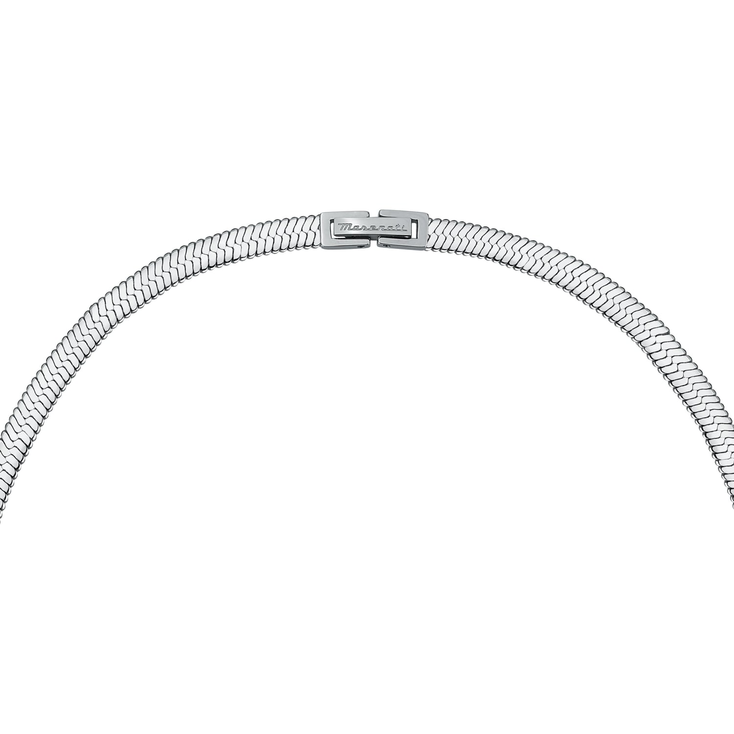 Collana da uomo Maserati Jewels: un gioiello di lusso per un regalo prezioso. (Vista 2)