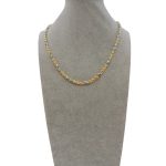 Collana da uomo in oro 750, un gioiello di lusso perfetto per un'idea regalo preziosa. (Vista 2)