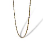 Collana da uomo in oro 750, un gioiello di lusso perfetto per un'idea regalo preziosa.