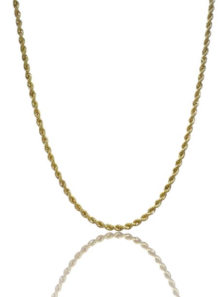 Girocollo Corda Donna in Oro 18kt