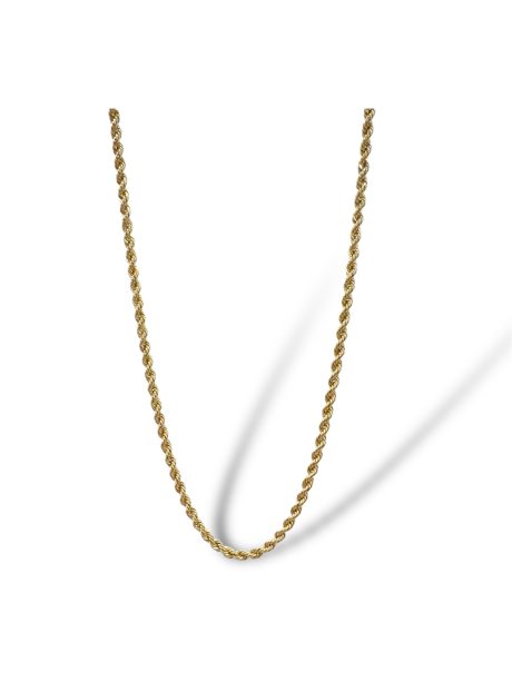 Girocollo Cordone in Oro Giallo 18kt 50 cm