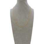 Elegante girocollo da donna in oro 750, un gioiello di lusso perfetto per un'occasione speciale. (Vista 2)