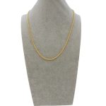 Girocollo in oro 750 da donna, un gioiello di lusso perfetto per un'occasione speciale. (Vista 2)