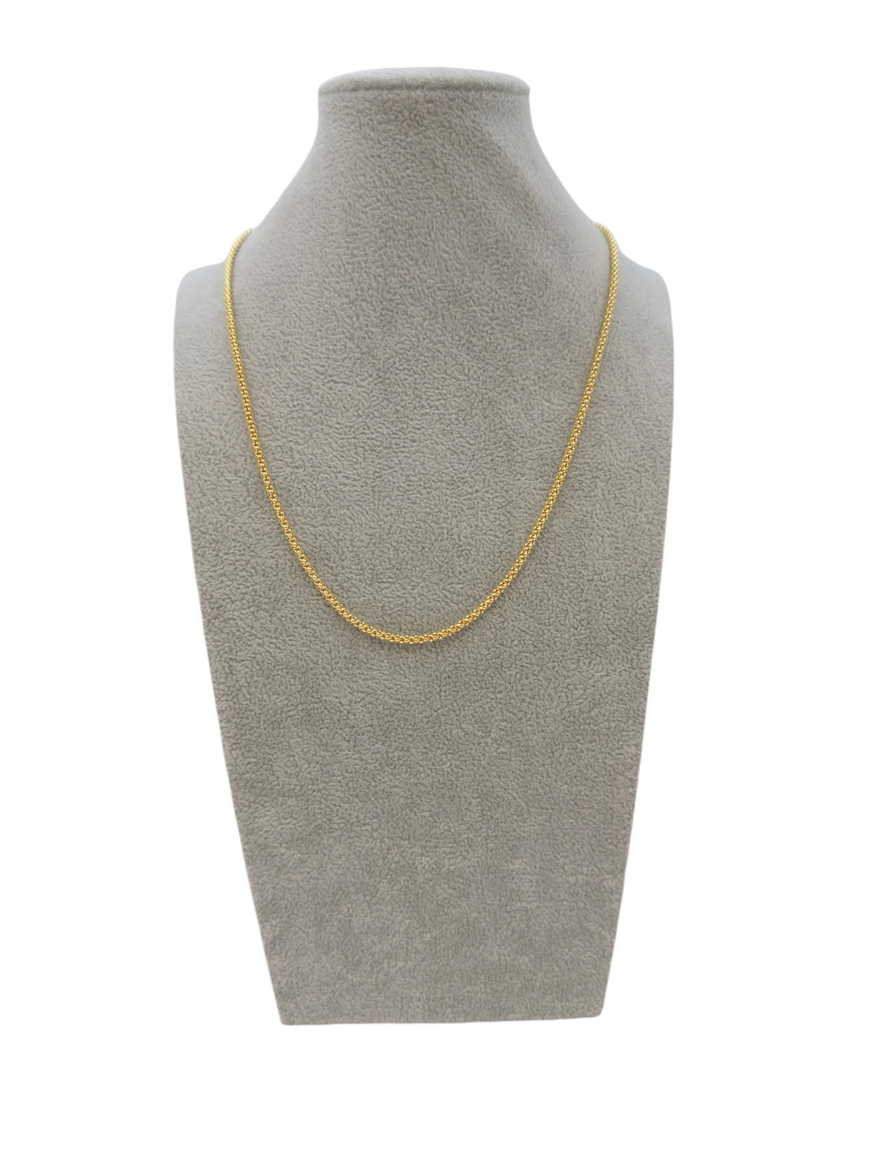 Girocollo in oro 750 da donna, un gioiello di lusso perfetto per un'occasione speciale. (Vista 2)