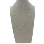 Elegante girocollo da donna in oro 750, un gioiello di lusso perfetto per un'idea regalo preziosa. (Vista 2)