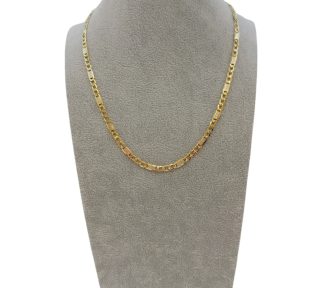 Girocollo in oro 750 da uomo, un gioiello di lusso perfetto per un regalo prezioso. (Vista 2)