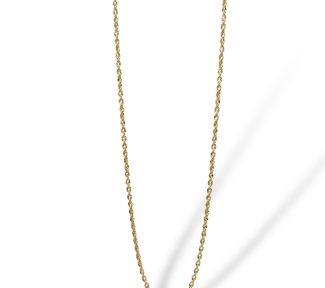 Elegante girocollo da donna in oro, un gioiello di lusso perfetto per un'idea regalo preziosa.