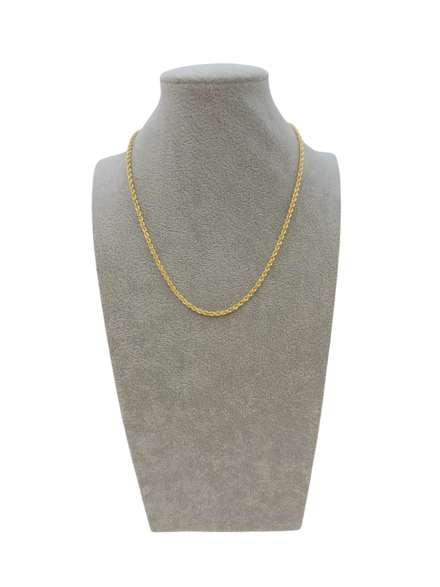 Girocollo in Oro Giallo 18K per Donna (Vista 2) | Gioielleria Patricia Oro Elegante girocollo in oro giallo da donna, un gioiello di lusso perfetto per un'idea regalo preziosa. (Vista 2)