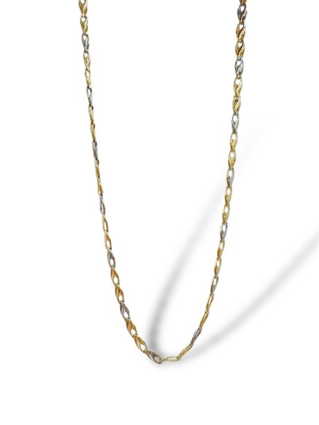 Girocollo da Uomo in Oro Bicolore 18kt