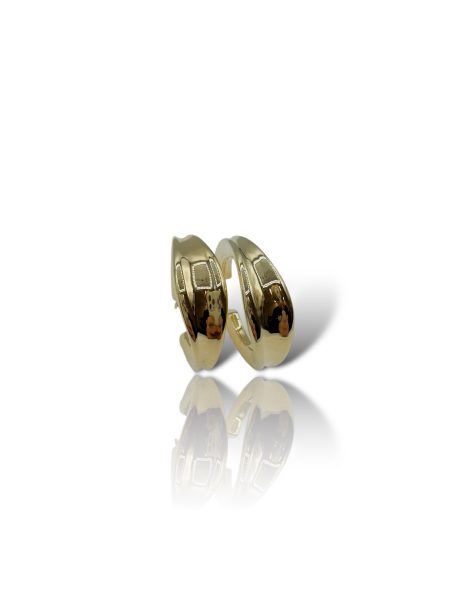 Orecchini Cerchi in Oro 750 Giallo 4,7 g