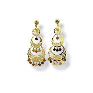 18kt Yellow Gold Drop Earrings